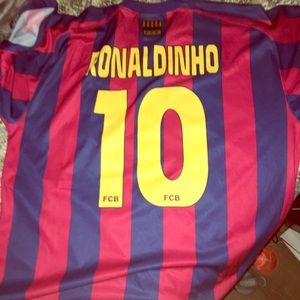 Ronaldhino Barcelona Jersey